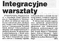 Integracyjne warsztaty Tygodnik Nadwislanski 2009-04-16